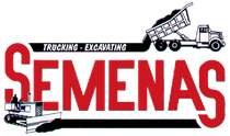 Semenas Excavating & Trucking Logo
