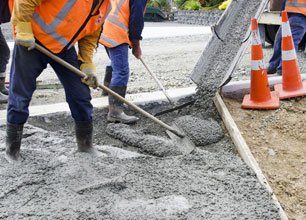 Concrete pouring