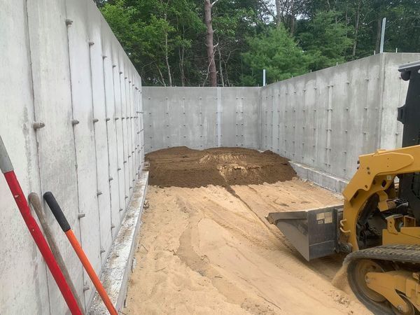 Foundation excavation work