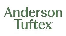 Anderson Tuftex logo in green text.