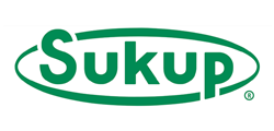 Sukup logo in green with oval outline on a white background.