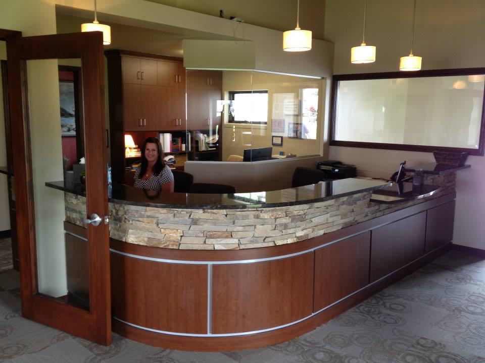 Dental clinic front desk