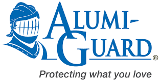 Logo: Blue knight helmet, 