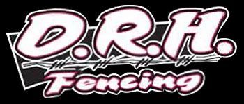 D R H  Fencing - logo