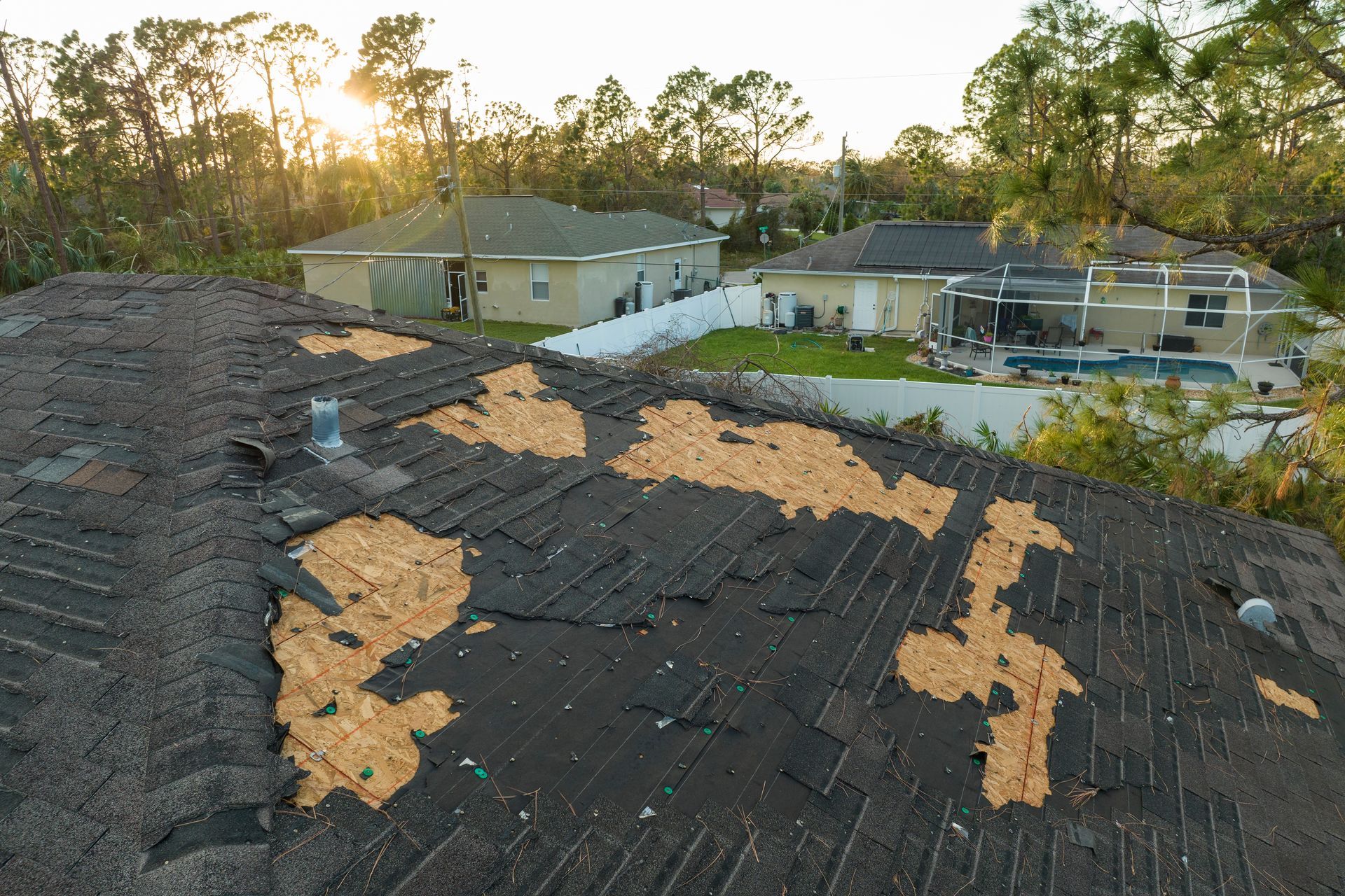 Commercial roof