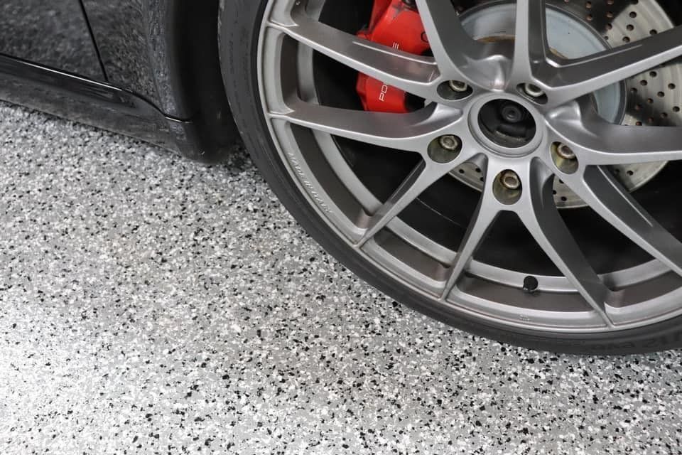 Coated floor coatings