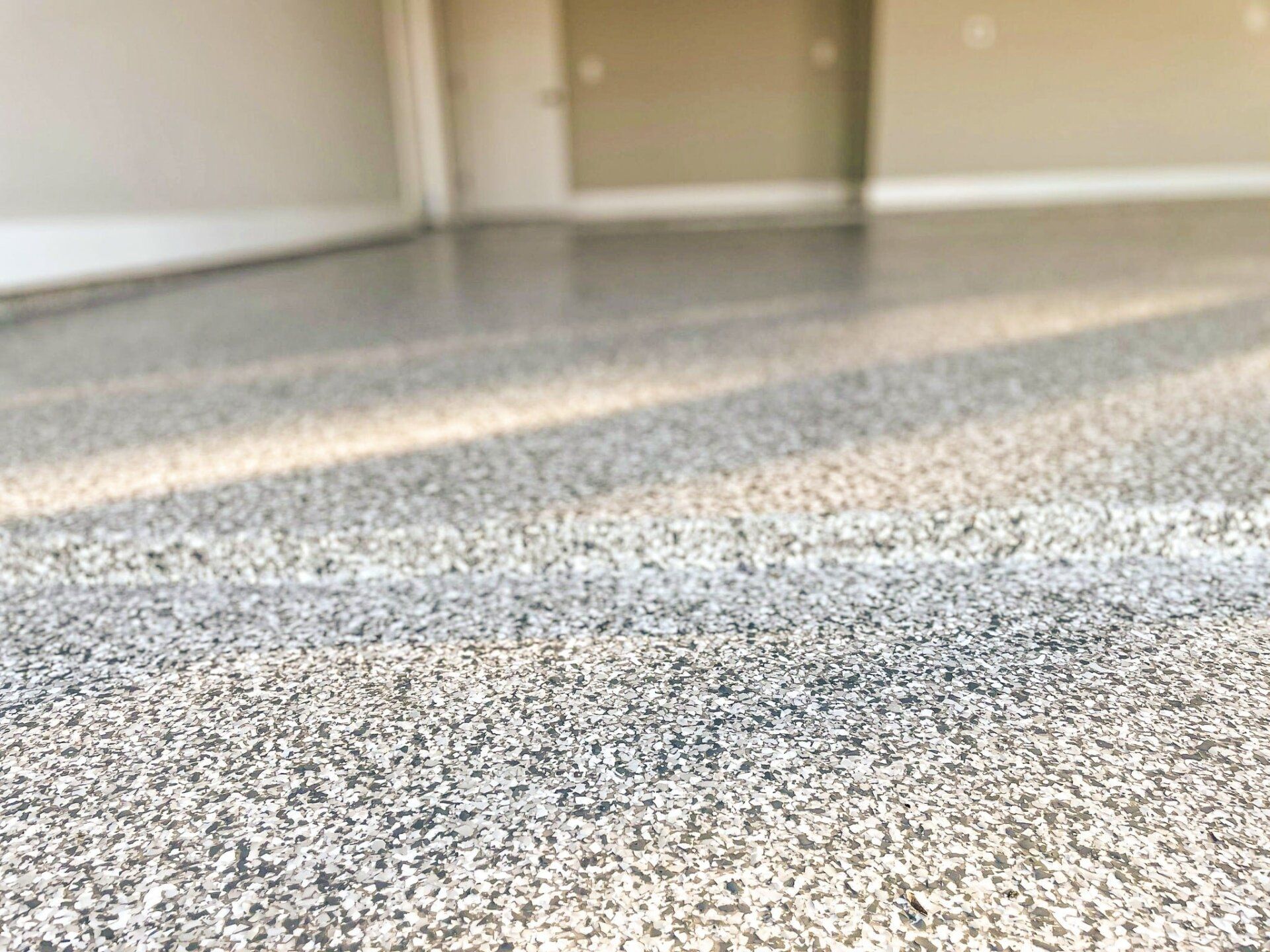 Garage concrete coating