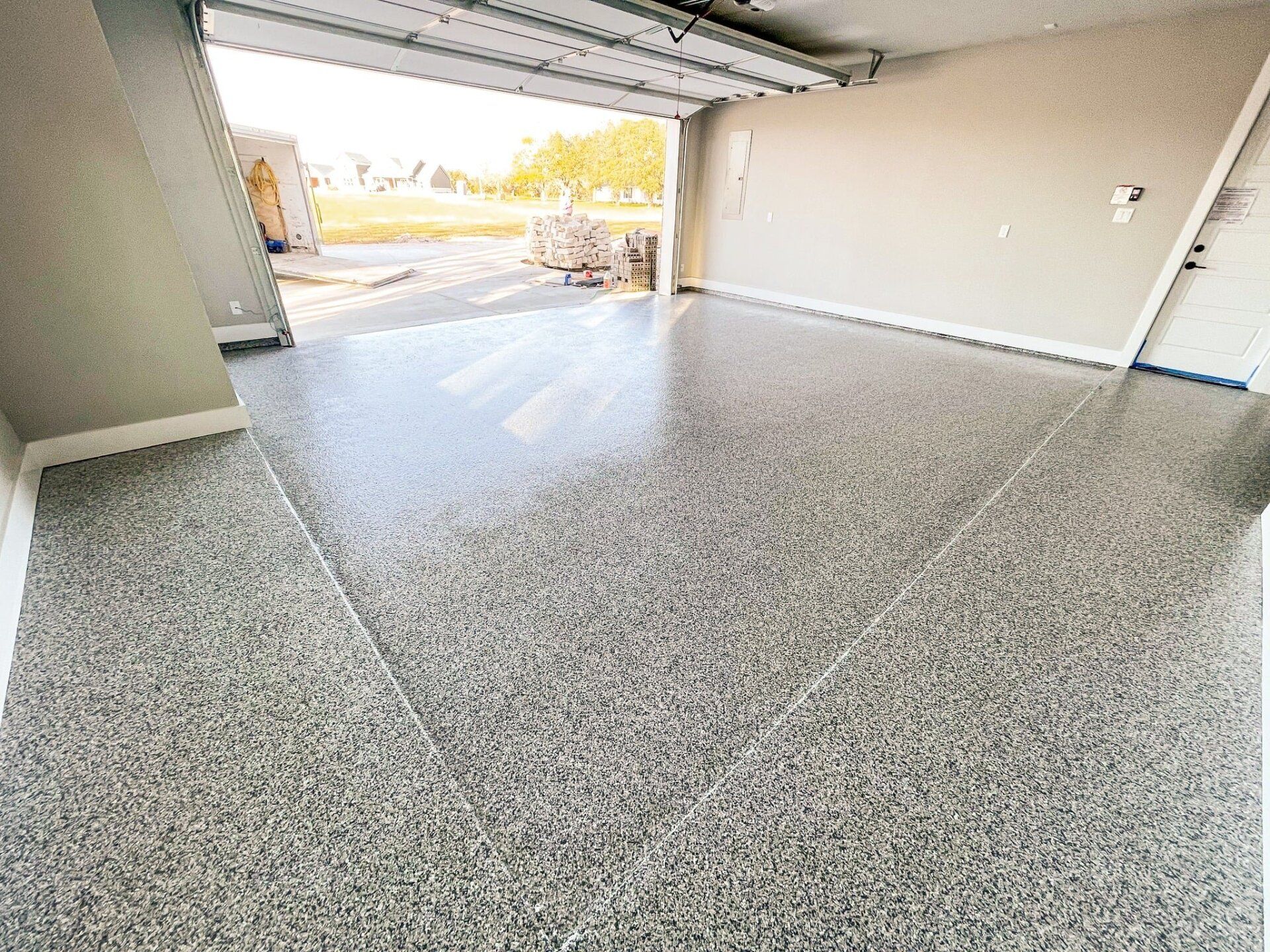 Garage flooring