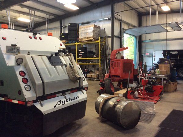 Xpress Sweeping garage