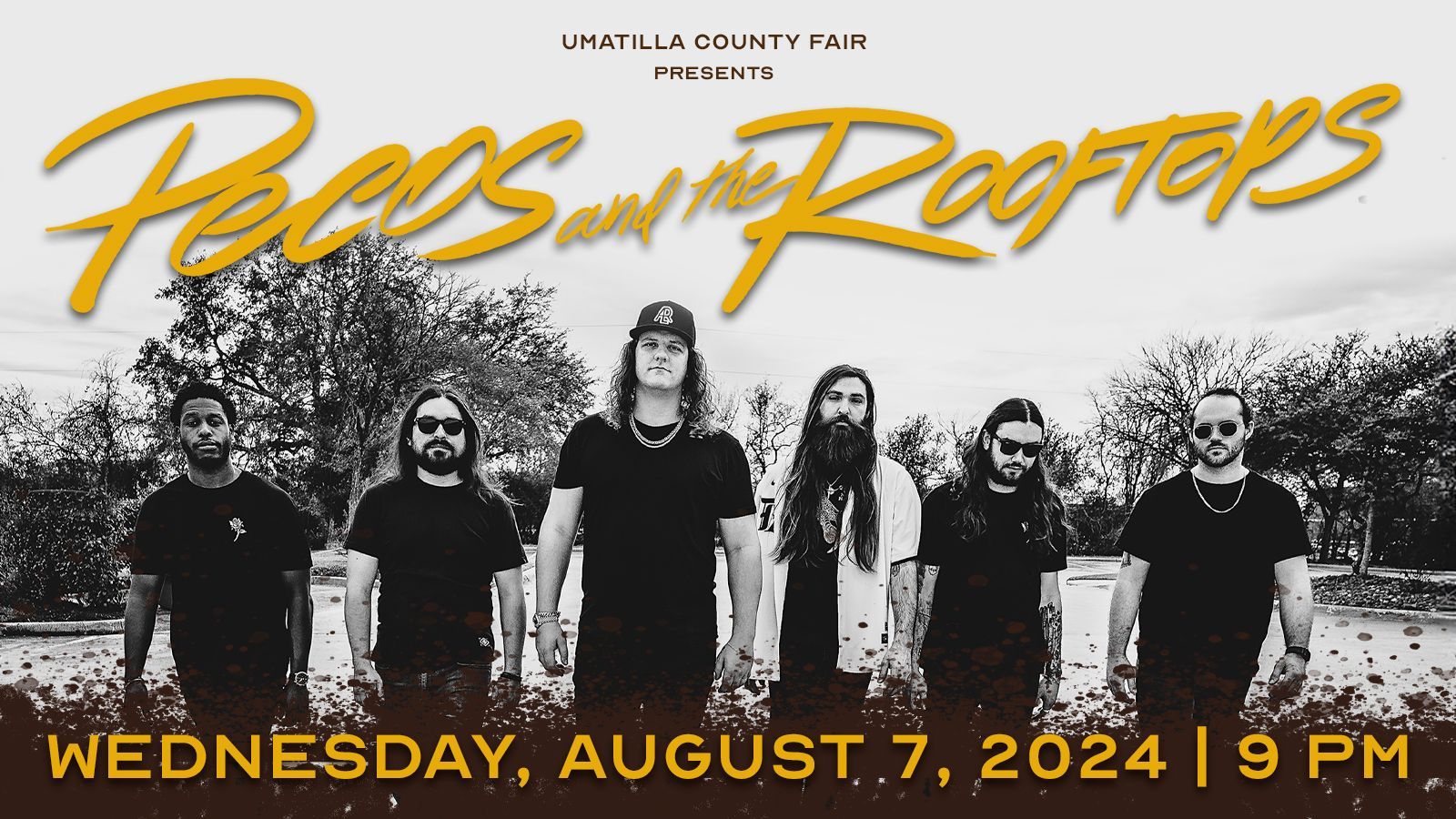 Pecos & the Rooftop concert tour tickets for the Umatilla County Fair