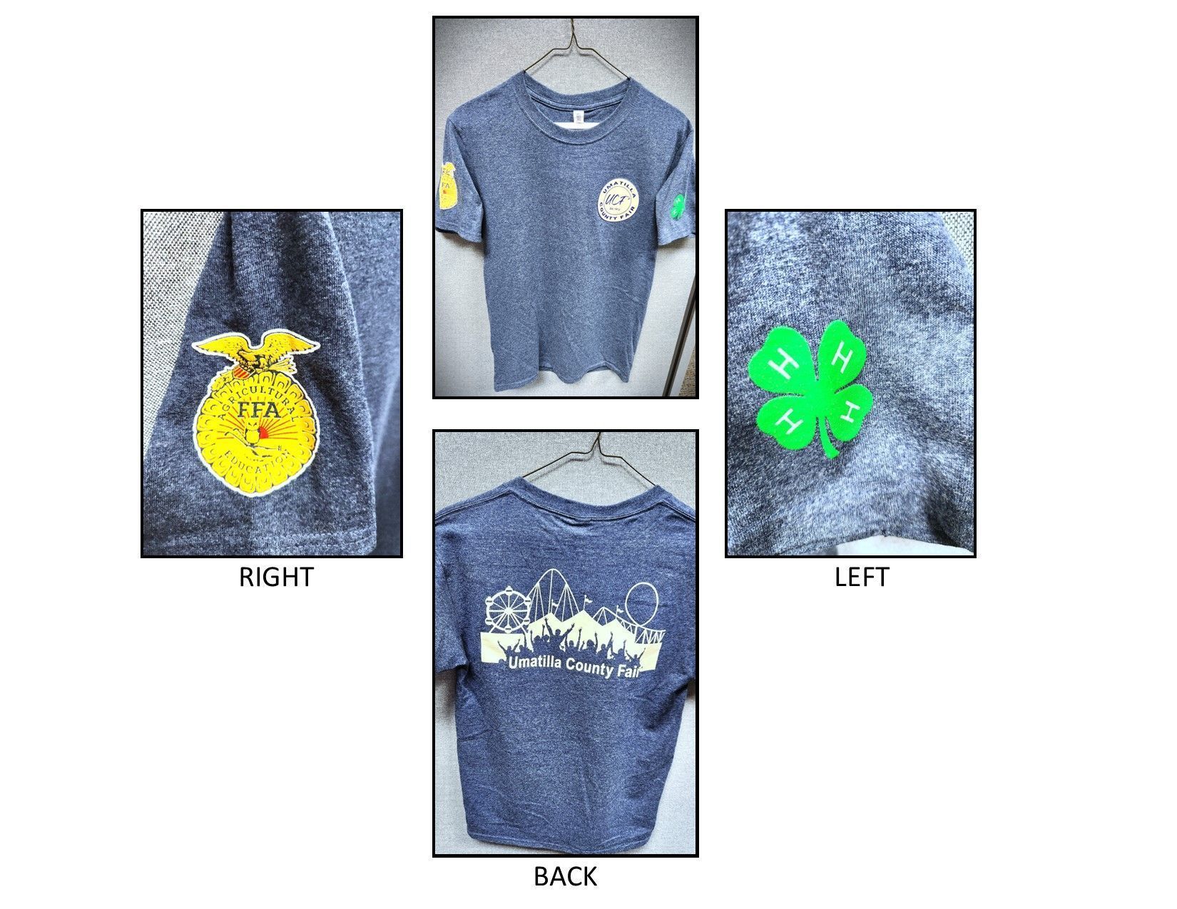 a t-shirt with a four leaf clover on it