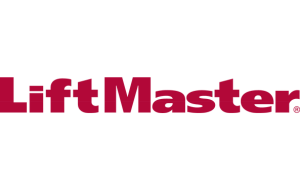 LiftMaster logo in red.