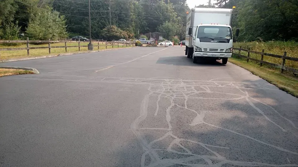 Asphalt Crack Sealing