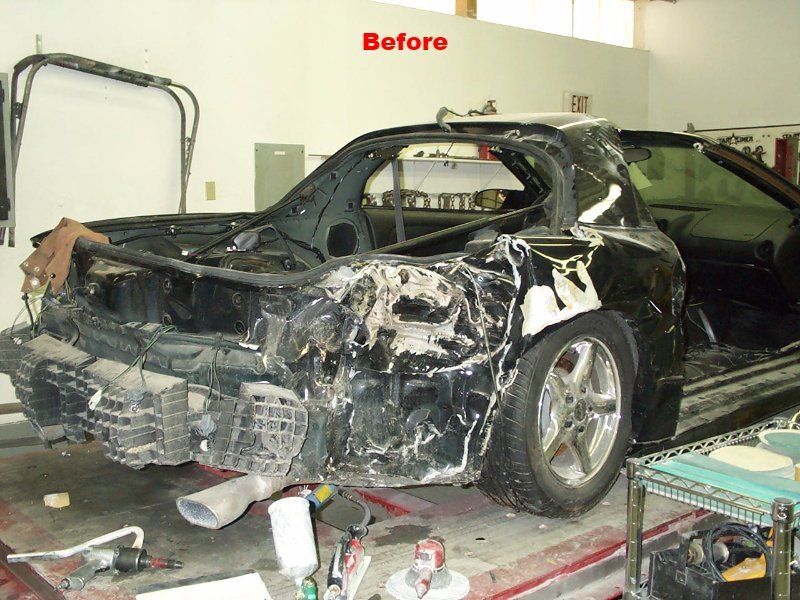 Auto Body Repairs Before & After Roscoe, IL
