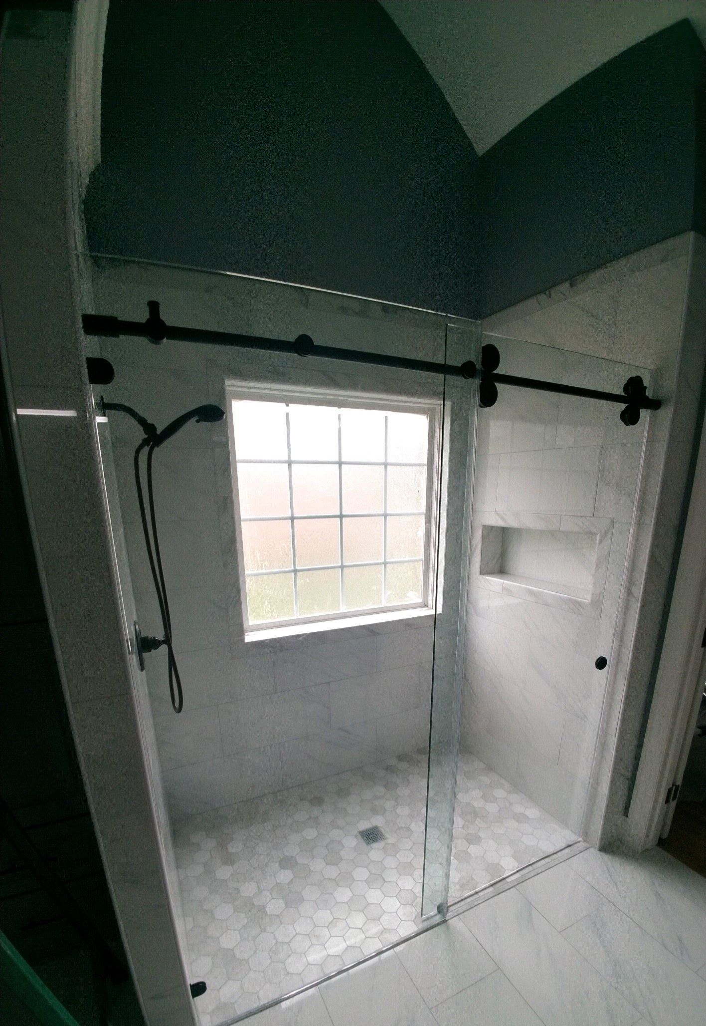 Shower glass
