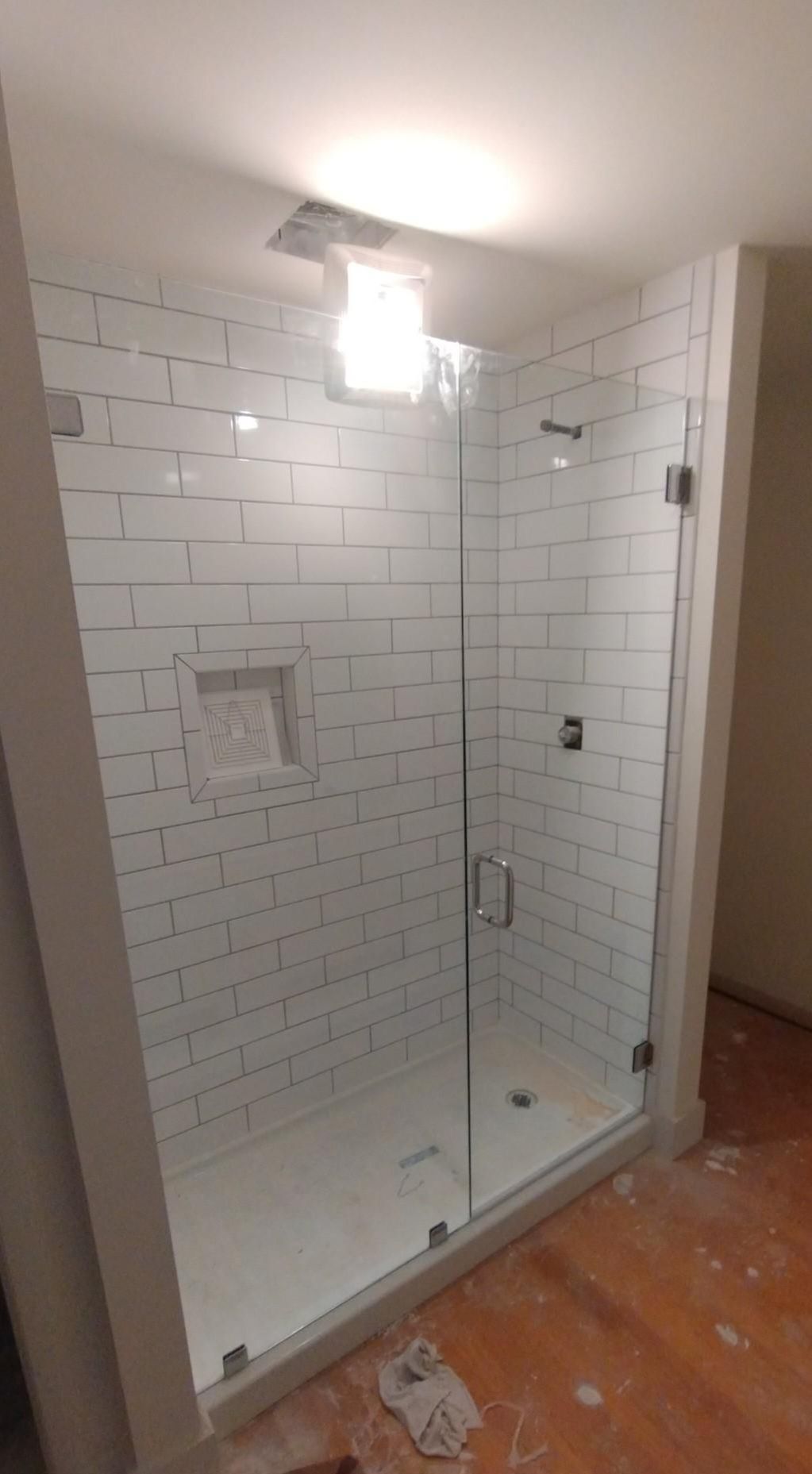 Shower glass