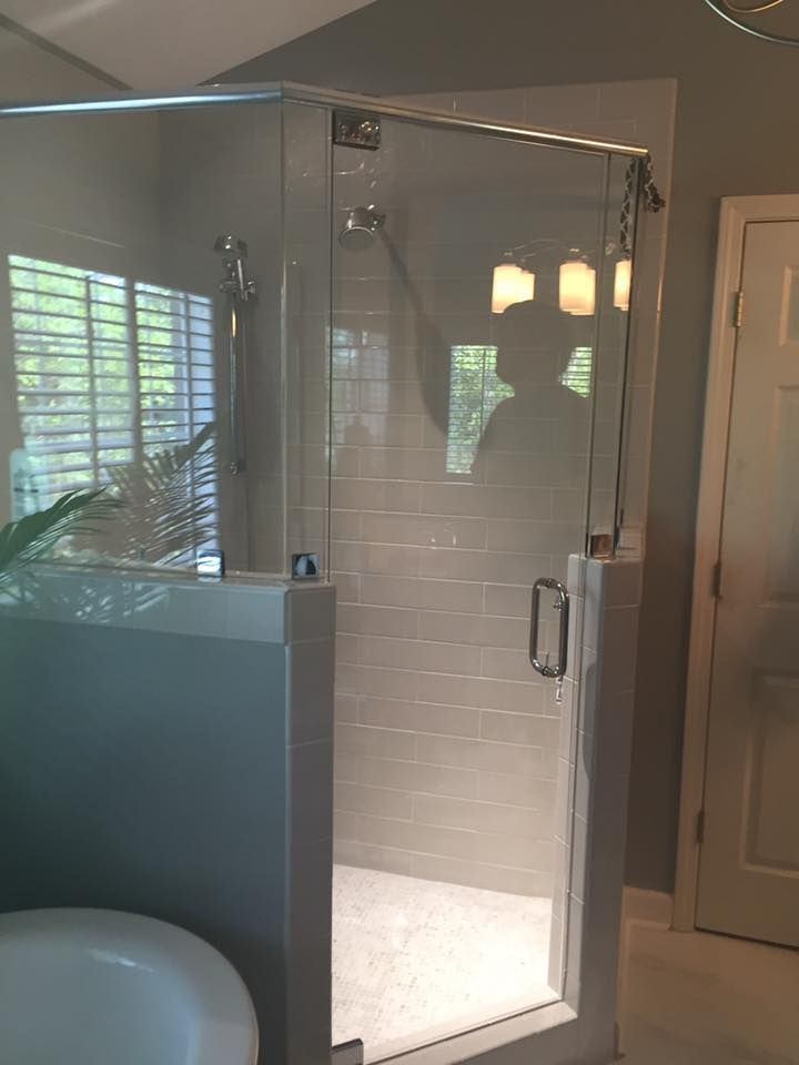 Shower glass