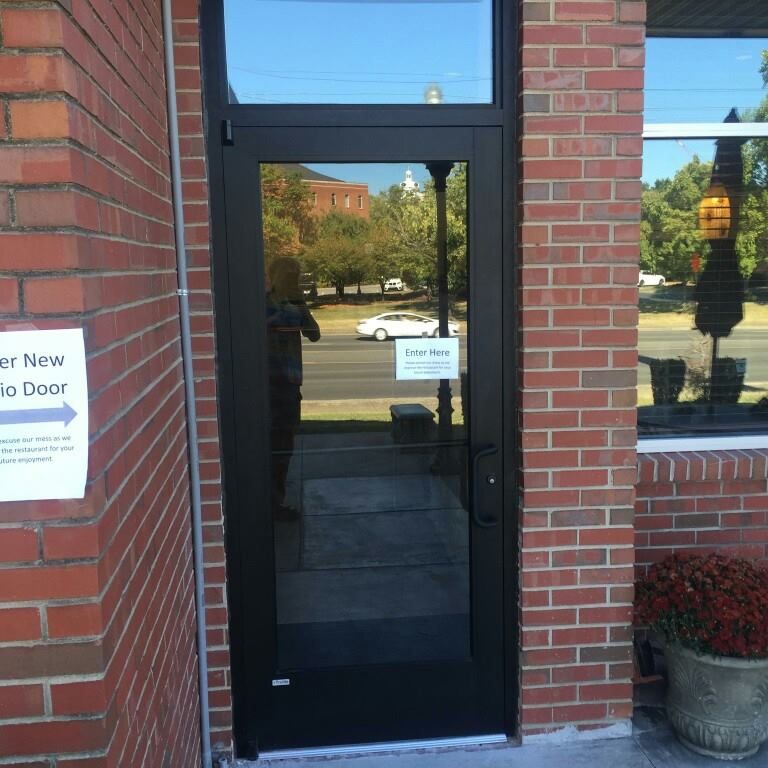 Storefront glass