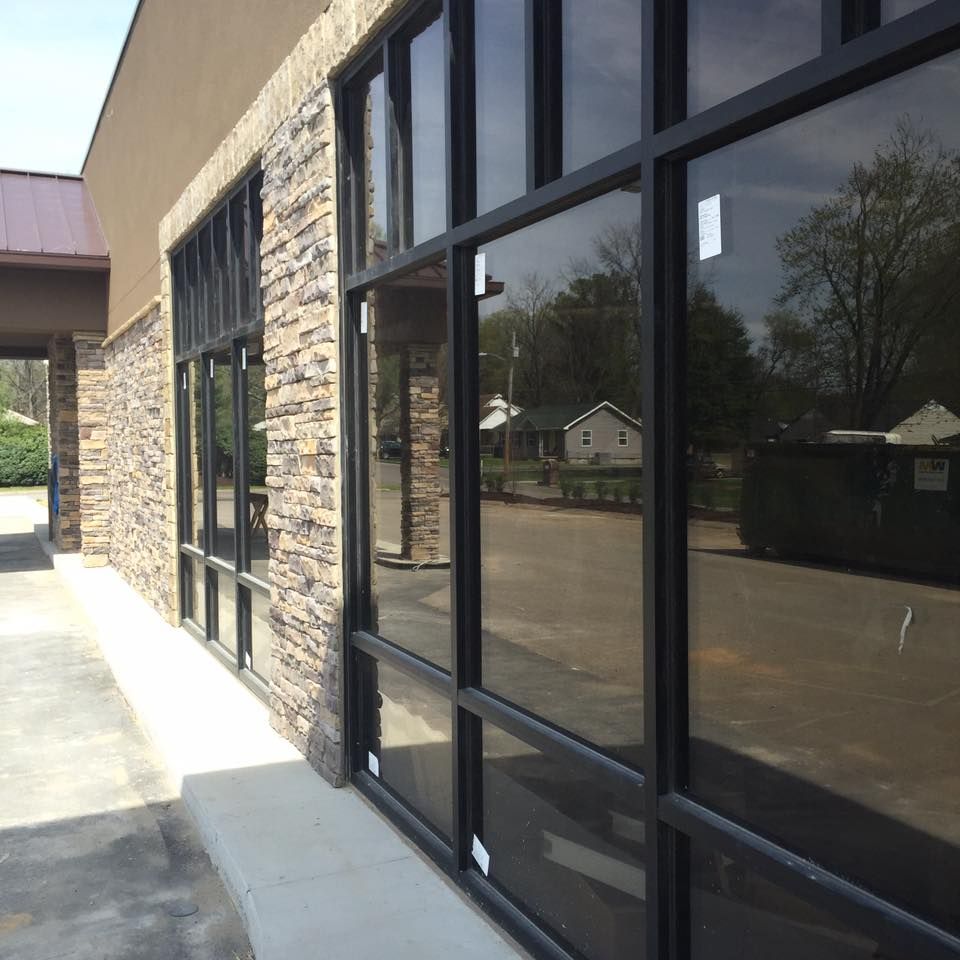 Storefront glass