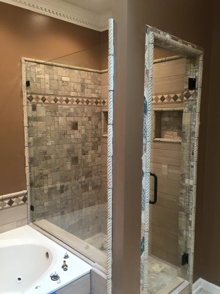 Shower glass