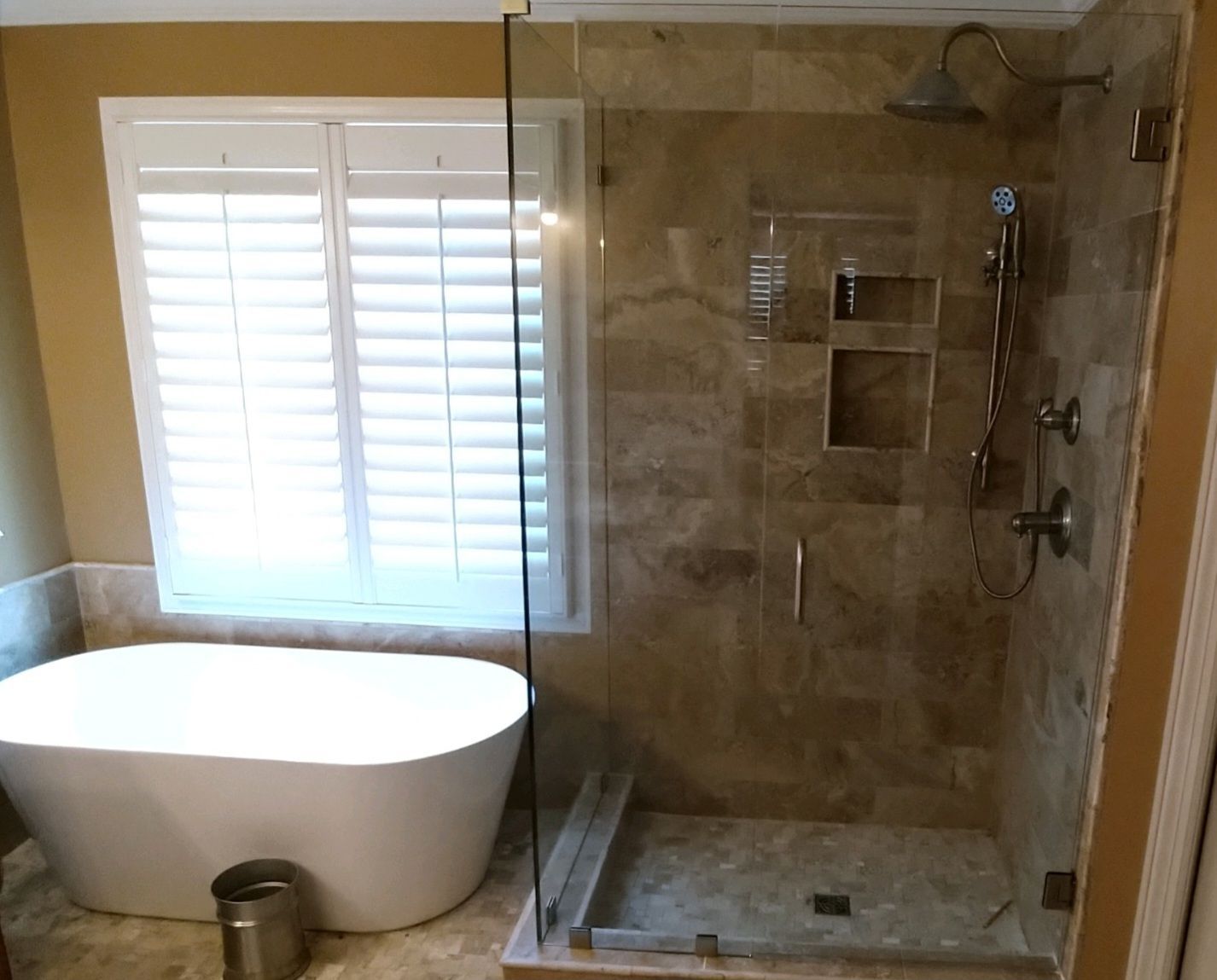 Shower glass