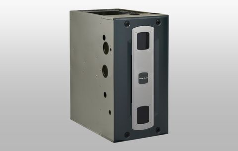 3D-rendered rectangular metal electronic enclosure with a black front panel and silver side panels