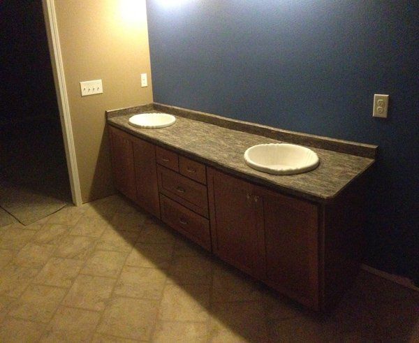 Custom cabinets
