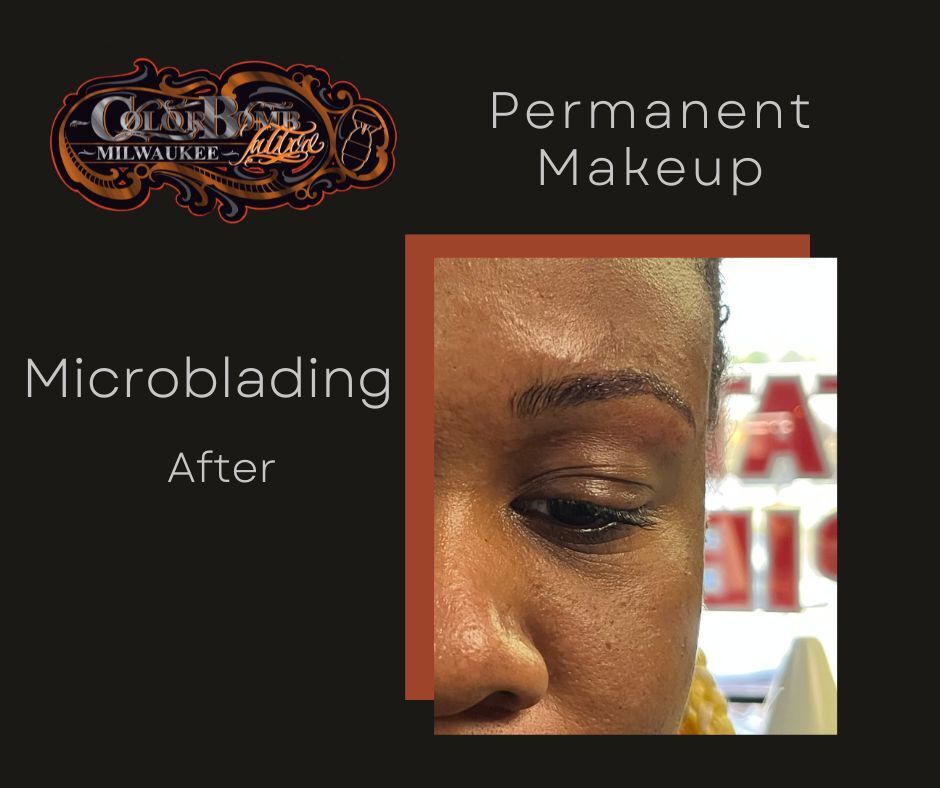 Permanent Makeup - Microblading After