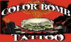 Color Bomb Tattoo & Body Piercing Logo