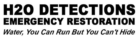 H2O Detections Emergency Restoration - Logo