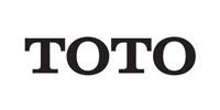 Black “TOTO” wordmark on a white background