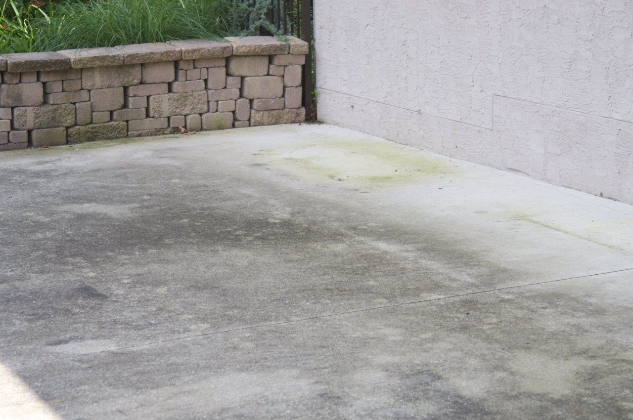 Pressure wash before