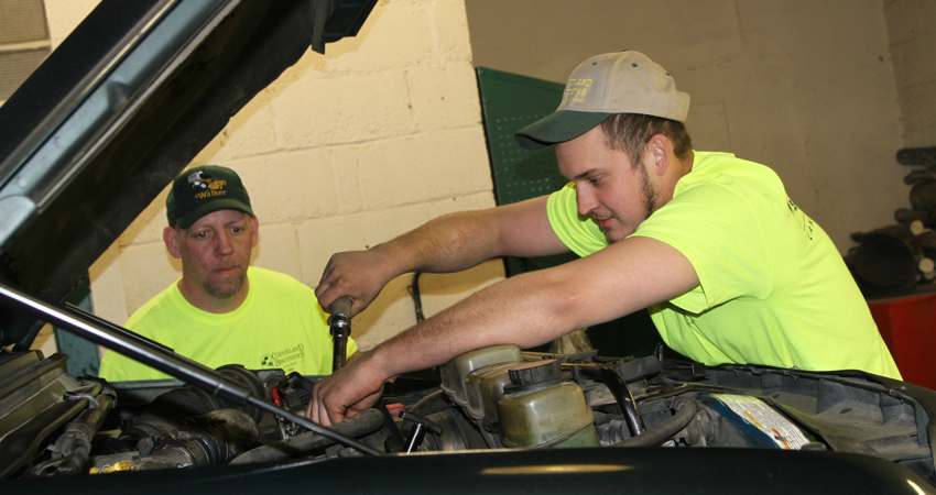 In-house maintenance crew