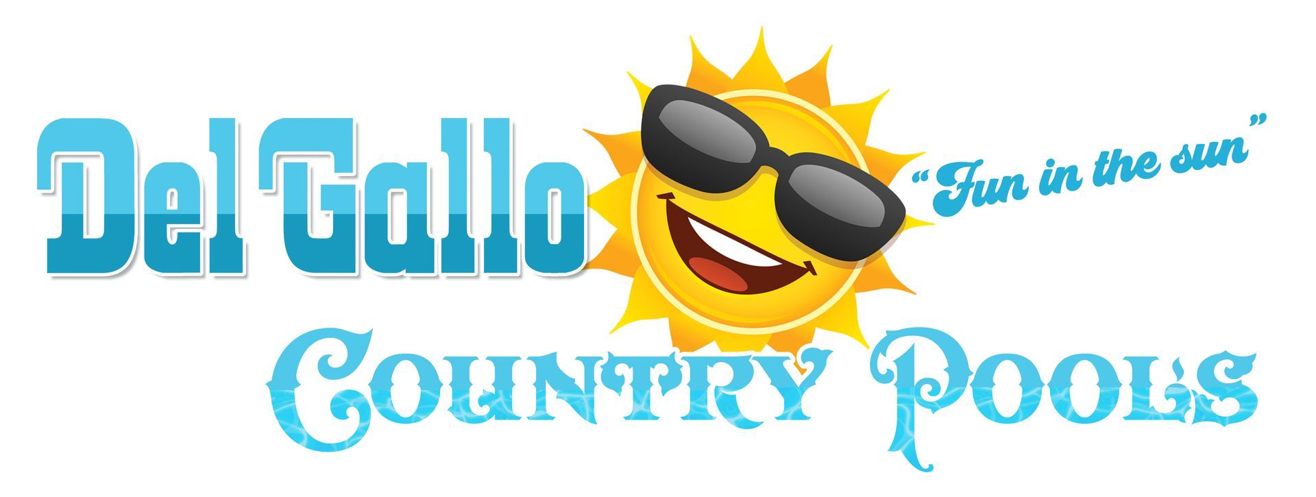 Del Gallo Country Pools - Logo banner