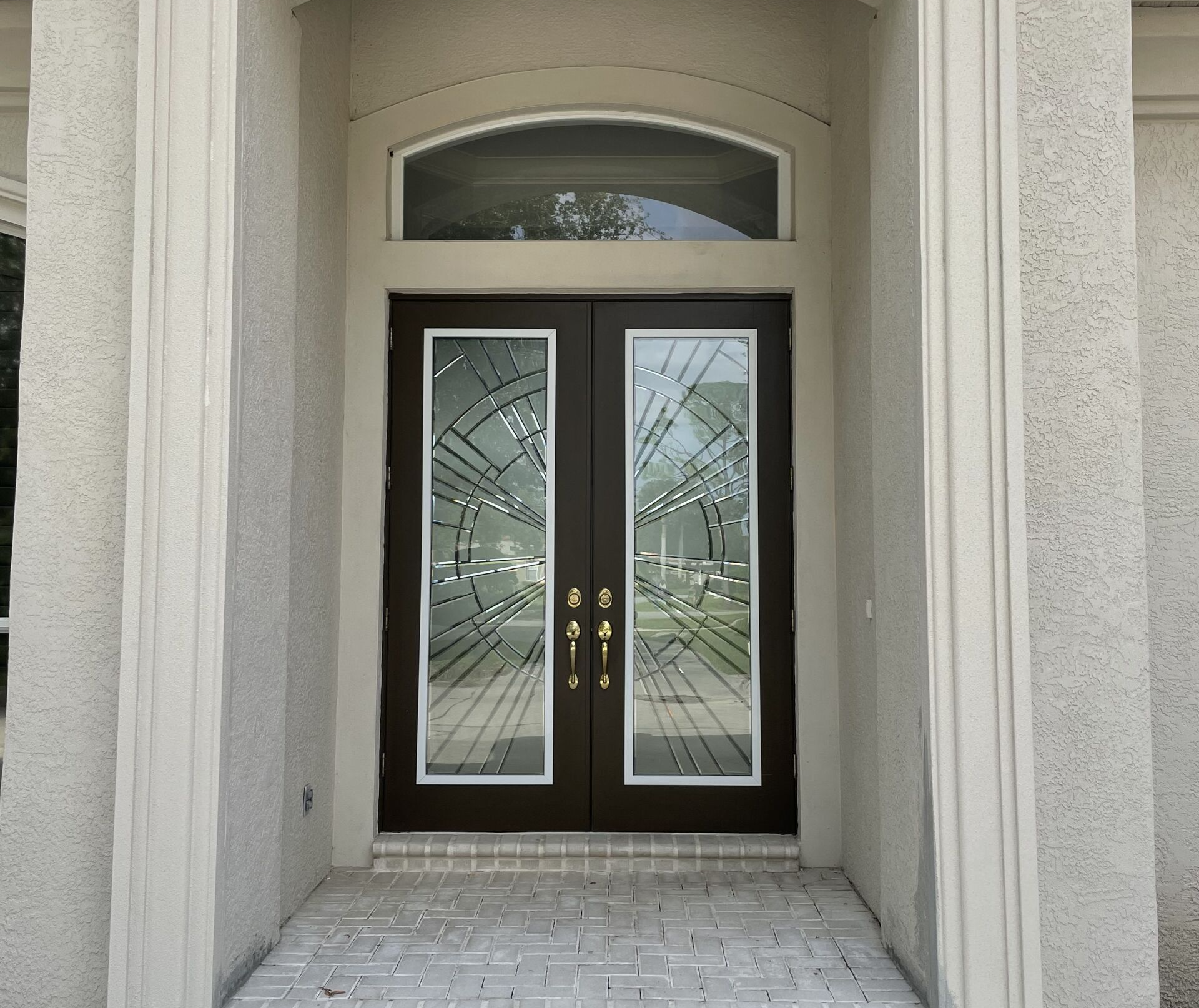 Glass door inserts