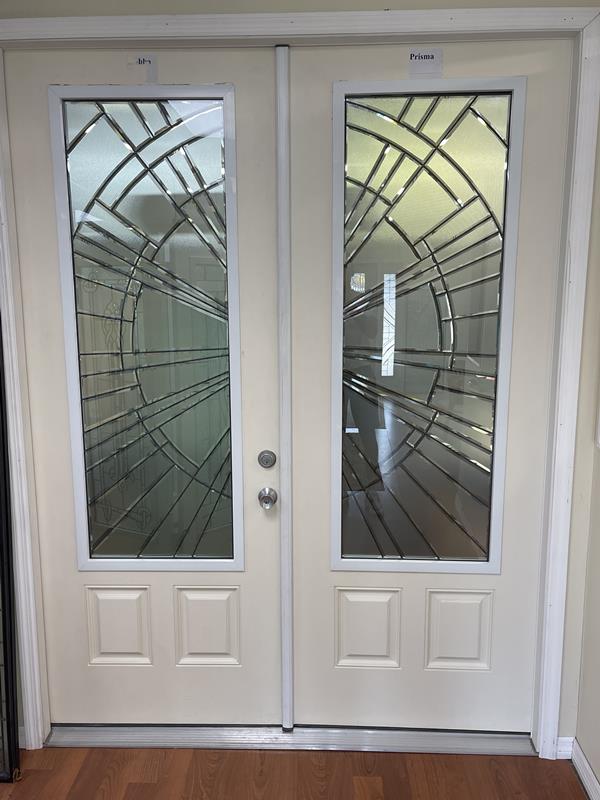 Beautiful glass door inserts