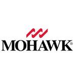 Mohawk Flooring logo: Red stylized 