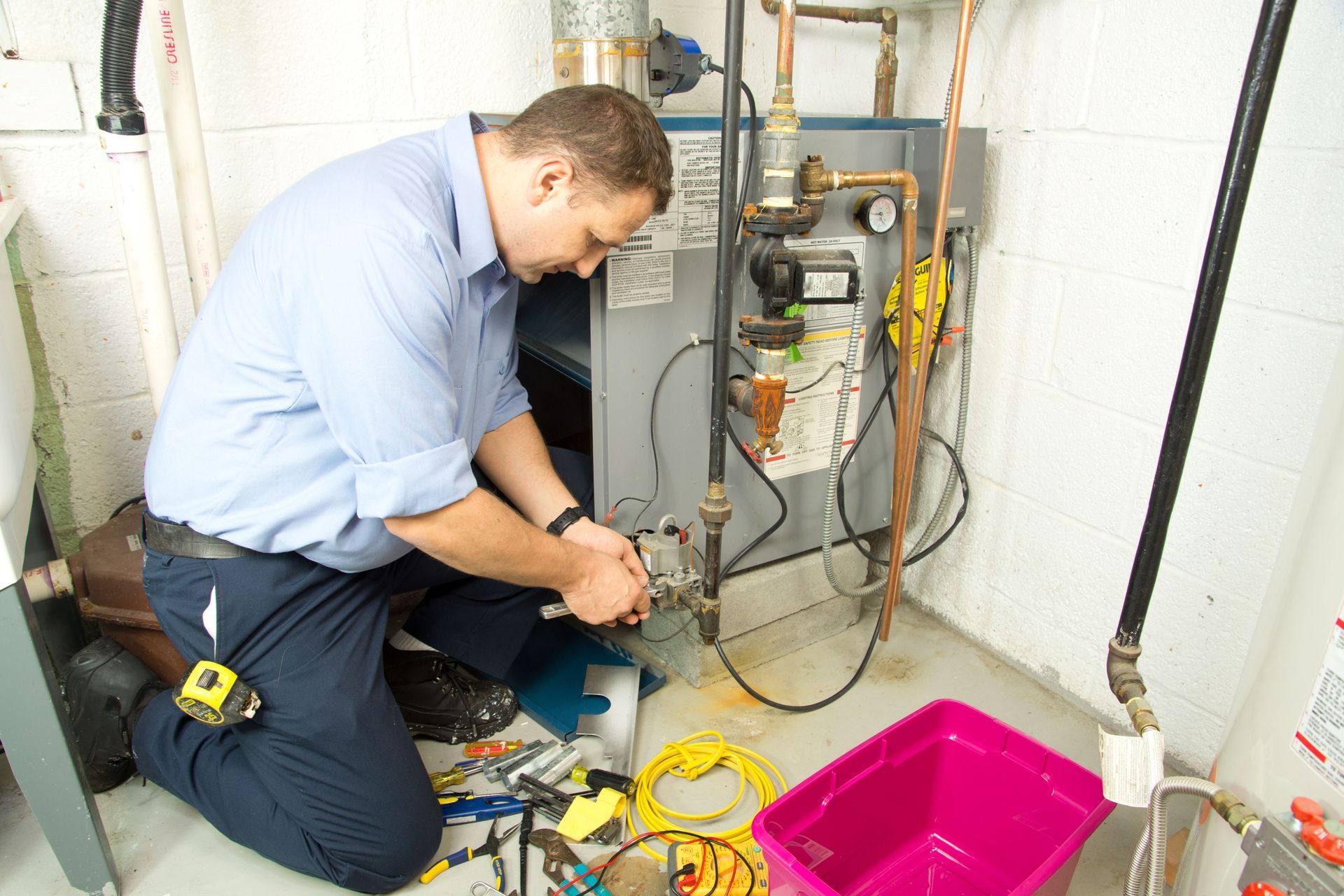 water heater installation