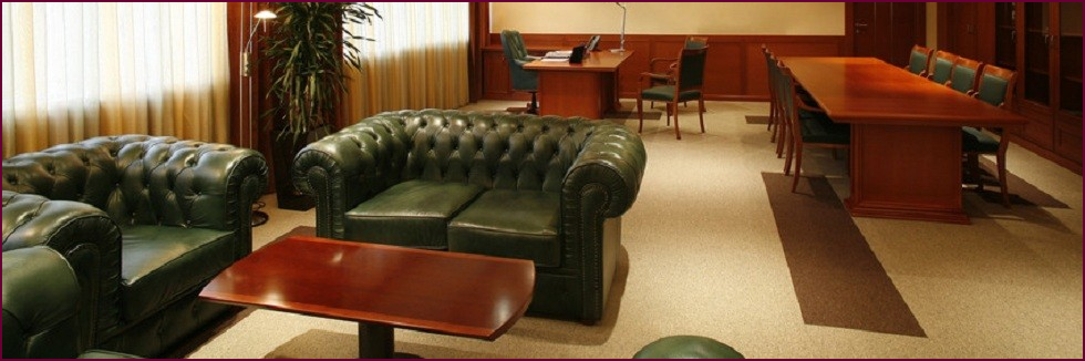 Waiting area in a office