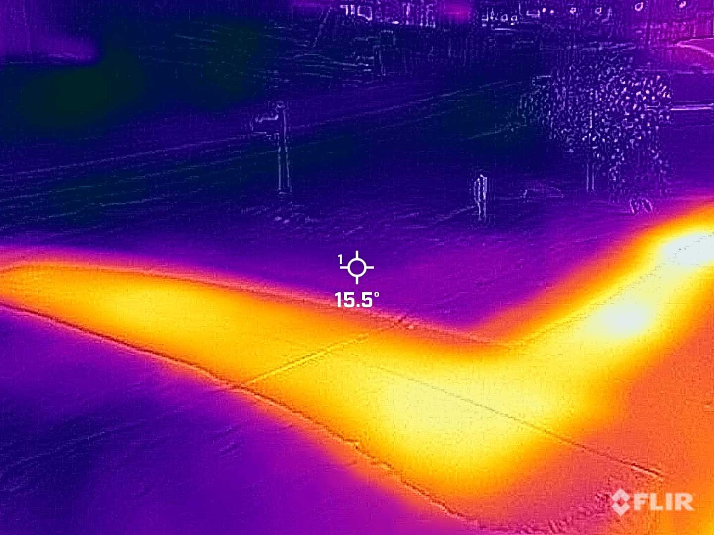 Heated driveway with our solar batteries