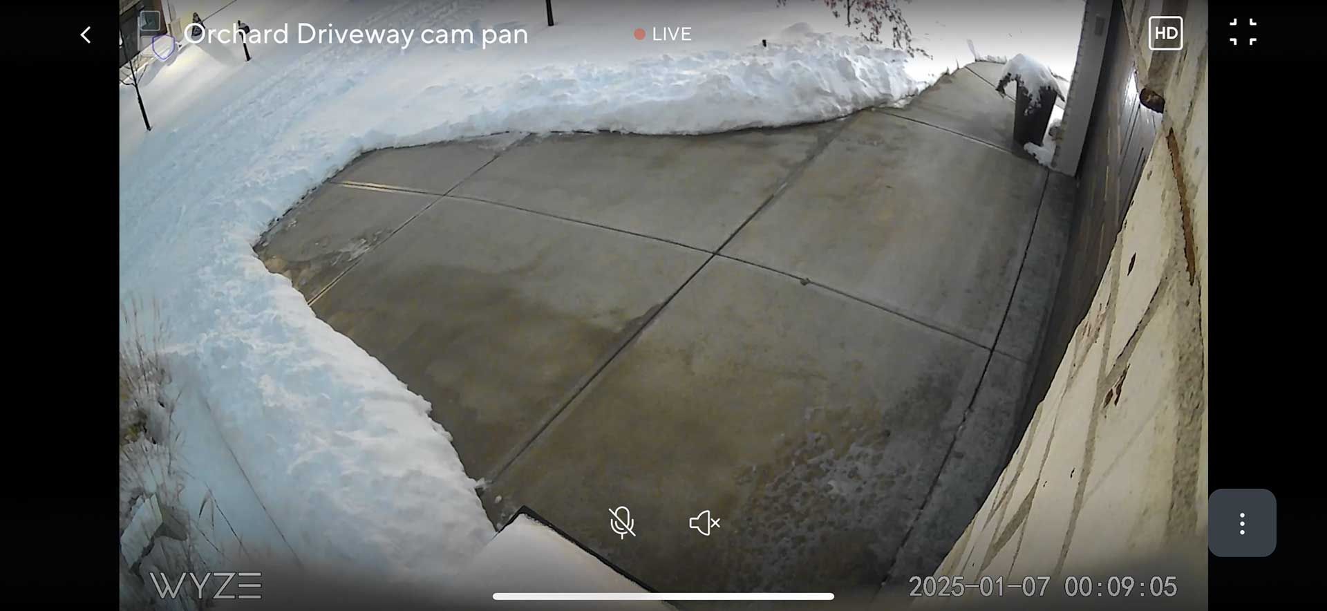 Heated driveway with our solar batteries and heat on