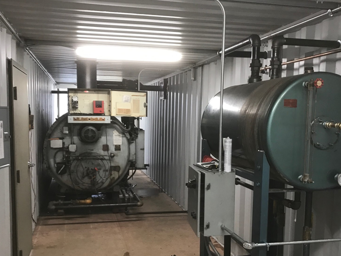 100 HP Cleaver-Brooks Modular Boiler Plant