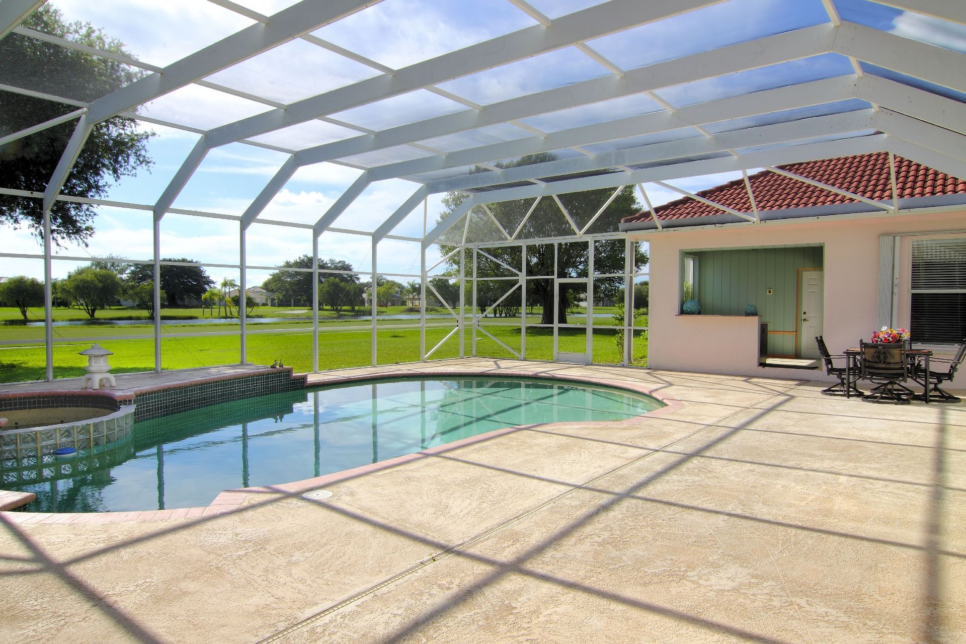 pool screen repair