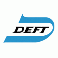 The deft logo is blue and black on a white background.