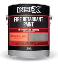 It is a fire retardant paint that does n't look like a paint.