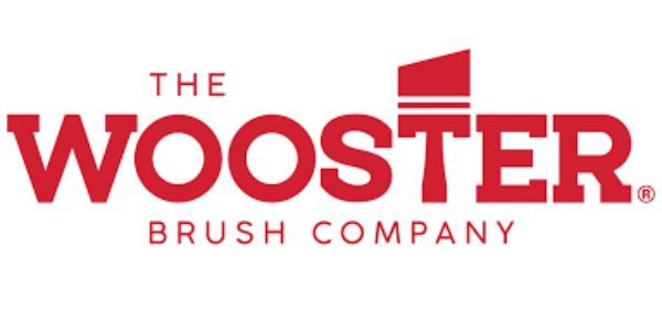 The wooster brush company logo on a white background