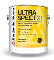 Benjamin moore ultra spec ext exterior acrylic paint