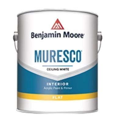 A can of benjamin moore muresco interior paint
