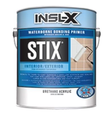 A can of inslx stix waterborne bonding primer
