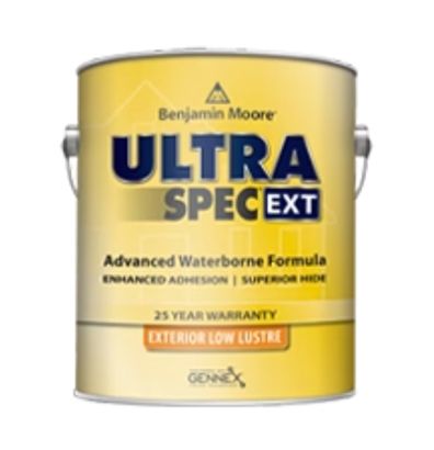 A can of benjamin moore ultra spec ext paint